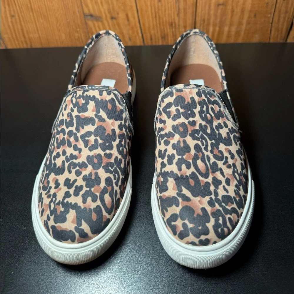 Steve Madden Symba Leopard Slip-On Sneakers Women’s 6.5 - Picture 5 of 12